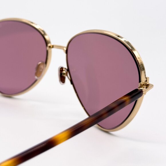 NEW TOM FORD RIO FT1028 32Z WOMEN AVIATOR SUNGLASSES FT1028/S GOLD PINK main image 4